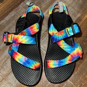 Kids Colorful Tie-Dye Chaco Sandals
